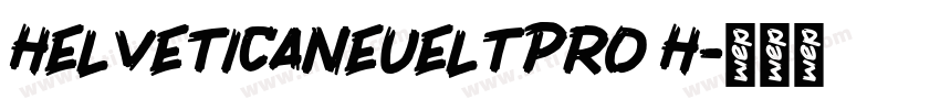 HELVETICANEUELTPRO H字体转换